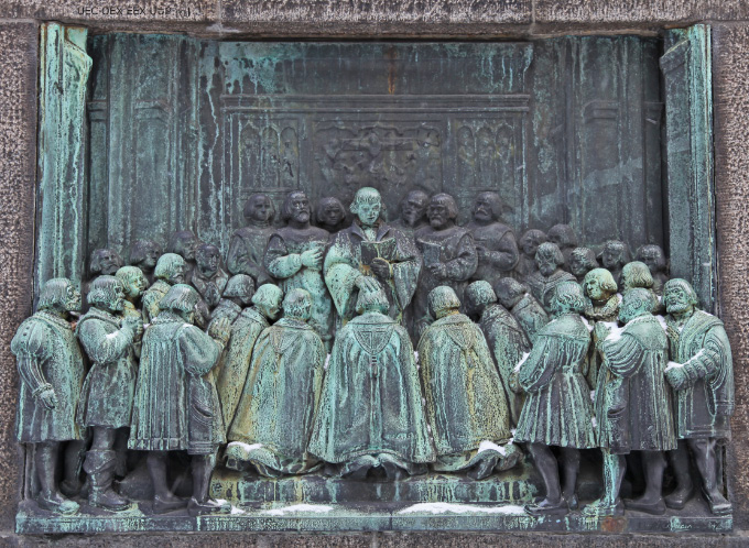 ReformationsMonument Nørregade Københavns Dansk ordinations